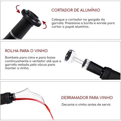 Abridor de Vinho Wine Pratic